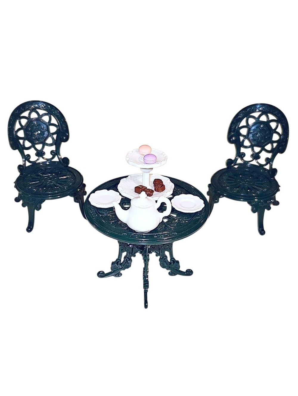 Calico Critters Sylvanian Families Fancy Outdoor Bistro Tea Time Sweets Playset